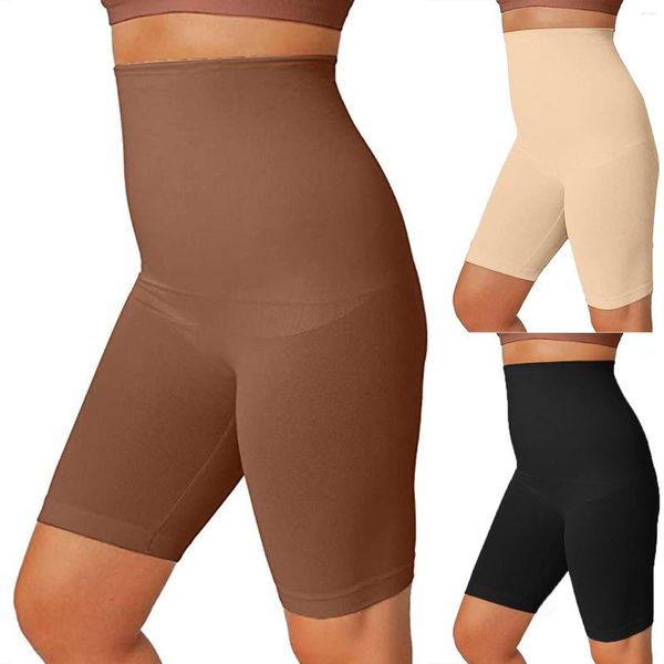 Pantalons actifs femmes taille haute façonnage Shorts cuisse sous-vêtements amincissants ceinture de régime pour les femmes pleine forme du corps