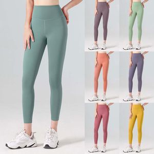 Actieve broek dames naadloze sport leggings hoge taille heup lifting oefening fitness lopende yoga fleeced bekleed