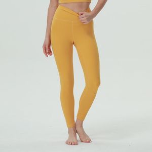 Pantalons actifs femmes entraînement Yoga poches taille haute Nylon Gym formation Leggings sport sans couture élasticité respirant séchage rapide collants