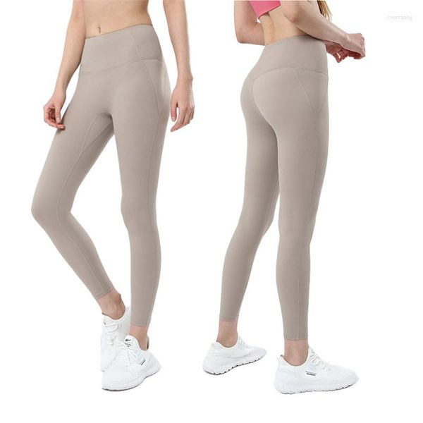 Pantalons actifs femmes Yoga Leggings pas besoin de sous-vêtements antibactérien Gym extensible taille haute dame Fitness pantalons d'entraînement fille vêtements de sport