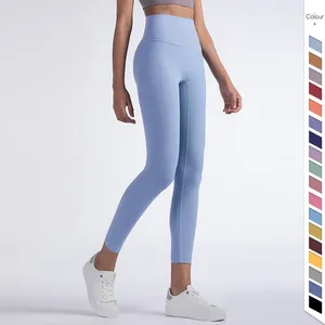 Pantalons actifs Femmes Yoga Sports Leggings Taille haute Gym Fitness Collants Dames Push Up Running Jogging Entraînement Long Leggins avec poche