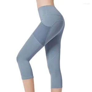 Pantalons actifs femmes Yoga avec poche fille Leggings de gymnastique collants de Jogging femme Fitness respectueux de la peau pour la course à pied cyclisme 9 couleurs