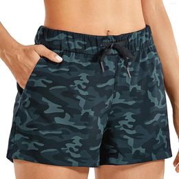 Active Pants Womens Yoga 3x Fashion Shorts Printing Casual Loose Sports Women's Pocket With Ruched Butt