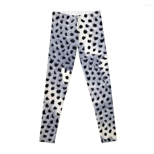 Active Pants Yayoi Kusama - Noir Et Blanc Taches Leggings Fitness Vêtements Legging Sport Femme Legging Pour Filles