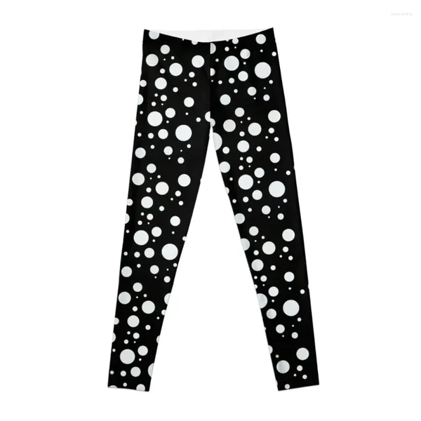 Pantalones activos yayoi kusama - lunes lunes leggings invertidos pantalones de mujeres empujan las mujeres de las piernas