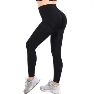 Pantalons actifs Leggings de Yoga taille haute Fitness collants de sport pour femmes