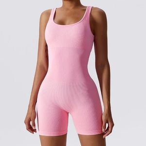 Conjuntos activos, mono, trajes para Fitness, conjunto de gimnasio acanalado, chándales de entrenamiento, ropa sin costuras para mujer, ropa deportiva para Yoga