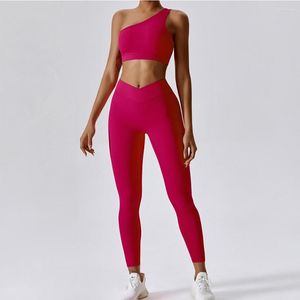 Ensembles actifs ensemble de Yoga côtelé vêtements de sport femmes costume pour vêtements de Fitness vêtements d'entraînement de sport survêtement tenue vêtements de sport