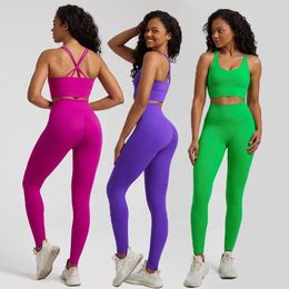 Actieve sets Shinbene Hi Cloud Ladies Gym Fitness Sportkleding Pak Activewear Vrouwen dragen yogaset