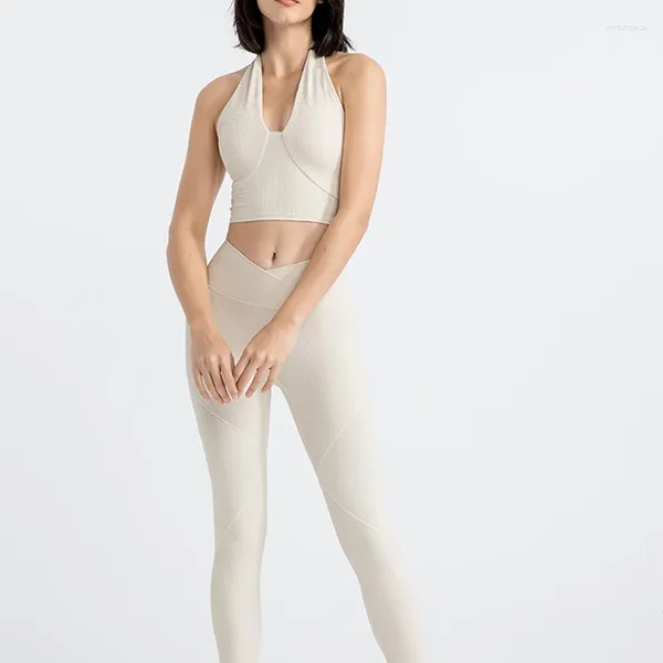 Ensembles actifs Wyplosz Yoga Set Fitness Clothing Top Femme's Tracksuit Gym Sportswear Kit Sauthomélipiens