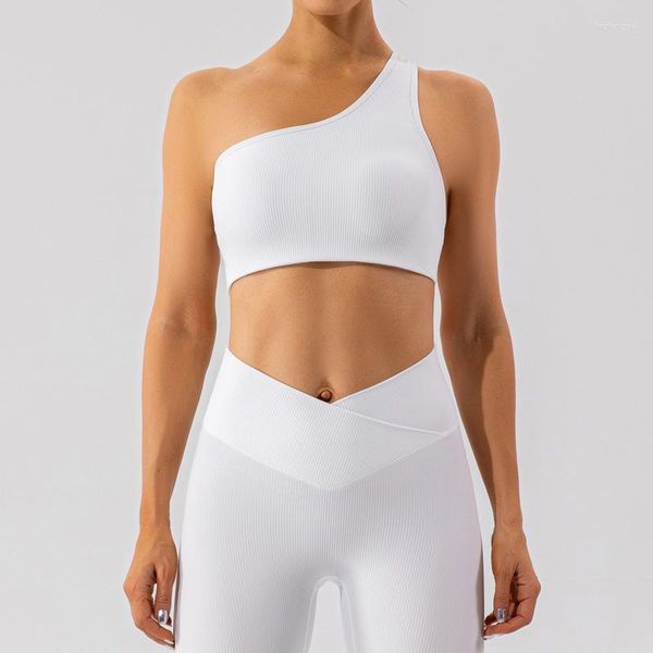 Conjuntos activos, conjunto de Yoga para mujer, ropa de entrenamiento de 2 piezas, tirantes de Fitness desnudos, hermosa espalda, deportes ajustados, transpirable, traje de secado rápido