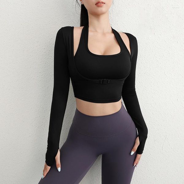 Chemises actives Nice soutien-gorge de sport soutenu Yoga quotidien pour les jolies femmes Crop Tops de Sexy Lady Wear Gym Grils Fitness