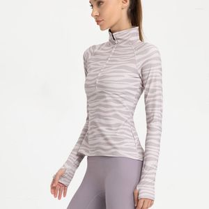 Chemises actives femme vestes de gymnastique pour femmes 2023 entraînement course Sports et loisirs haut à manches longues Yoga chemise