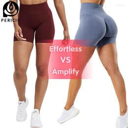 Pantalones cortos activos sin esfuerzo amplifican encaje perfecto mujeres Scrunch BuBooty Yoga entrenamiento para correr ropa deportiva ropa de gimnasio