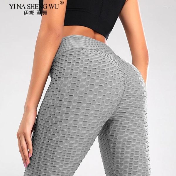 Shorts actifs Fashion Fashion Fitness Lega Yoga Leggings High Workout Leggins Mujer Push ups Jeggings solides Sexy Pantal