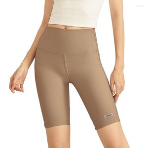 Shorts actifs Pantalons de yoga de bonne qualité pour femmes pantalons courts taille haute respirant collants de cyclisme de course Fitness serré port d'été