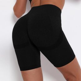 Actieve shorts OLOEYER NAADLOOS SCRUNCH BOOTY YOGA Sport Women High Taille Push Up Gym Tummy Control Biker Training Pants