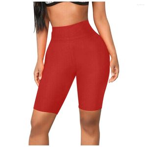 Shorts actifs S-5XL grande taille femmes vélo pantalons de Yoga mode élastique taille haute sans couture Leggings Fitness sport Push Up collants