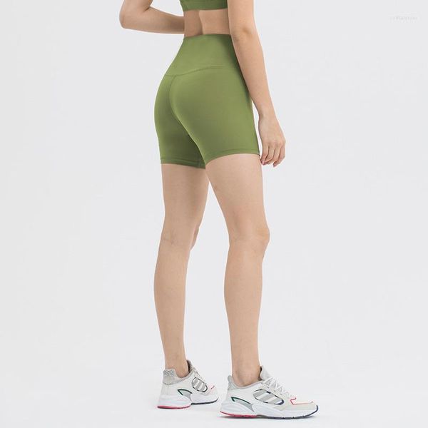 Active Shorts Sports Femmes Taille Haute Yoga Stretch Skinny Trois Points Leggings Push Ups Cyclisme Gym Workout Vêtements