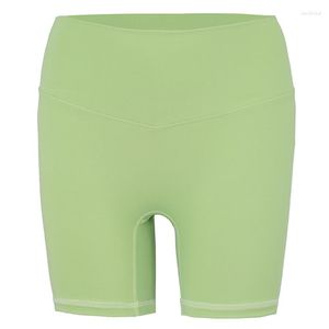 Shorts actifs pour femmes, conçus pour le Yoga, pantalons courts taille haute, collants respirants pour course à pied, cyclisme, Fitness, couleur unie, vêtements d'été