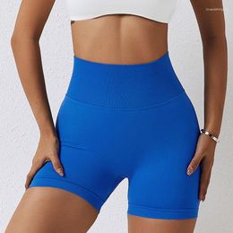 Actieve shorts dames naadloze sport met hoge taille billen billen tillen