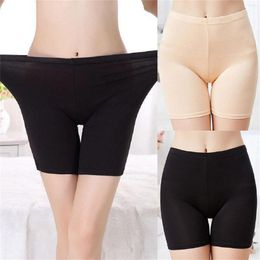 Active Shorts dames effen kleur anti-glare comfortabele en ademende leggings vakantie boxers dames slips voor pack katoen