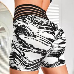 Shorts actifs Les femmes sportif Running Yoga Fitness Leggings Stretch Panter Claits Clothes Jogging Workout