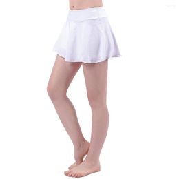Shorts actifs femmes robe de Yoga Fitness été course jupe courte décontracté Tennis gymnastique sport élastique Culottes vêtements de sport