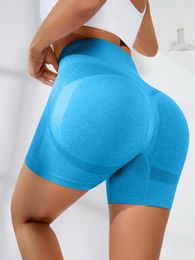 Shorts actifs Femmes Yoga High Workout Fitness Lift Dufitness Ladies Gym Running Short Pants Summer Sportswear