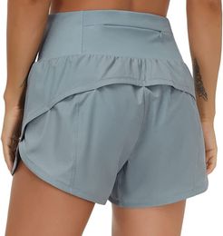 Actieve shorts Dames Activewear zwemkorte zwemshorts board trunks heren zwemshorts ontspannen losse elastische taille casual actieve kortere hardloopshorts kleding