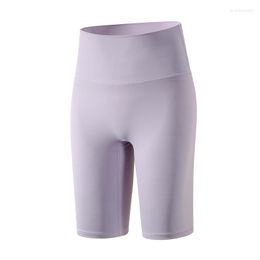 Actieve shorts Yoga High Taille Gym Biker Vrouwen 2023 Fitness Cycling Pilates Training Draag Dames geel zwart grijs