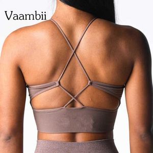 Ropa interior activa Yoga Top Sport sin respaldo Brail para mujeres