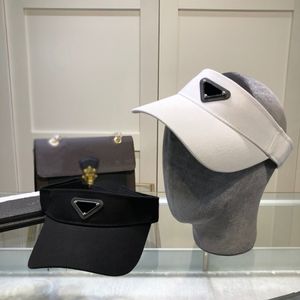 Active Visors Hat Sports Summer Cap Designer Caps Lettres Mélange Design pour Homme Femme Noir et Blanc