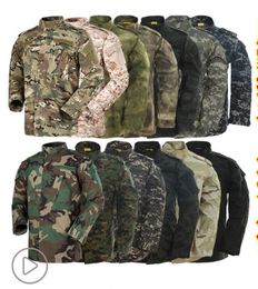 Uniformes d'entraînement de camouflage ACU Uniformes de deuxième génération Uniformes de camouflage CP Uniformes de gros Fans de l'armée CS Set Formation étendue Homme