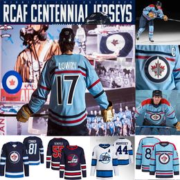 Adam Lowry RCAF Jersey Mark Scheifele Nikol Ehlers Nate Schmidt Connor Hellebuyck Domenic DiginTiis Josh Morrissey Kyle Capobianco