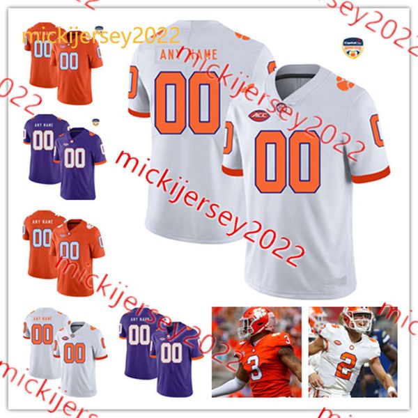 Adam Randall Nate Wiggins Sheridan Jones Clemson Football Jersey Justin Mascoll Marcus Tate Collin Sadler Mitchell Mayes Troy Stellato Clemson Tigers Jerseys