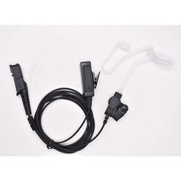 Adaptado a Motorola XIR P6600 P6620 E8608 E8628 Auriculares Walkie Talkie Air Duct