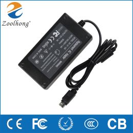 Adapter 110240V AC tot DC -adapter 12V 5A Power Adapter Charger Universal Switching Severvoeding LED -lichtstrook 4 pennen