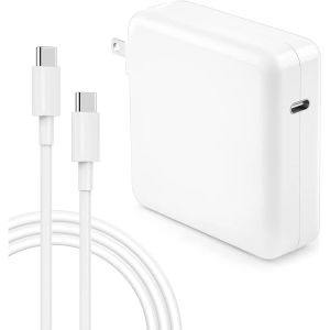 Adaptateur 118W USB C Fast Charger Power Adaptateur pour USB C Port MacBook Pro, MacBook Air, iPad Pro All Usb C Device Mac Book Pro Charger