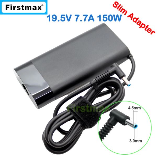 Adaptateur 150W Alimentation universelle 19.5V 7.7A pour HP Pavilion 17AB 17AB000 17AB200 17TAB Paming ordinateur portable Charger 917677001