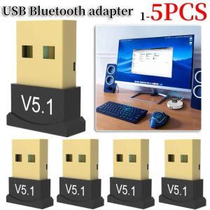 Adaptateur 15PCS USB Bluetooth 5.1 Adaptateur USB Dongle Wireless Hands Free Receiver Récepteur audio pour ordinateur portable PC ordinateur