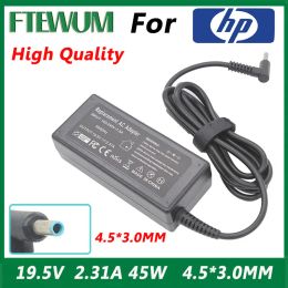 Adaptador 19.5V 2.31A 45W 4.5*3.0 mm para HP portador portador de laptop Stream x360 13 14 Pavilio 854054001 741727001 740015001 740015002