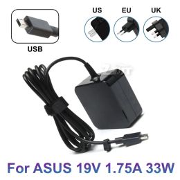 Adaptateur 19V 1.75A 33W USB AC ADAPTER POWER OPROPOP CHARGER ASUS EEEBOOK X205 X205T X205TA E205SA E202SA E200HA TP200SA