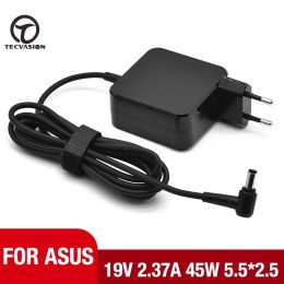 Adaptateur 19V 2.37A 45W 5.5 * 2,5 mm Adaptateur d'alimentation du chargeur d'ordinateur portable pour ASUS X551 X751MA F551C K53S K53E K52F