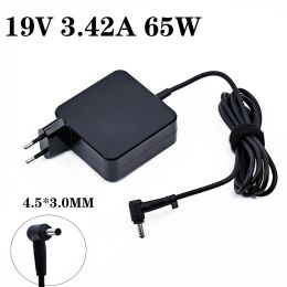 Adapter 19V 3.42A 65W 4.5*3,0 mm Charger Laptop Adapter voor ASUS UX481 UX481FL UX480 UX480FD X755J P553UJ PU301LA UX21 UX31A U38N