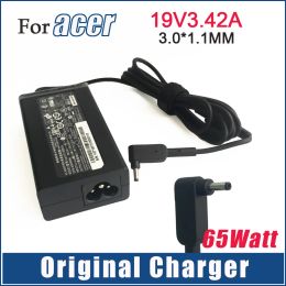 Adaptateur 19 V 3.42A 65 W A11065N1A chargeur adaptateur secteur pour ordinateur portable pour Acer Iconia W700 W700P W710 Aspire S5 S7 P3 C720 C720P Swift 3 SF31453G