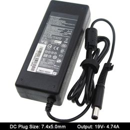 Adapter 19V 4.74A 7.4*5,0 mm Ac Notebook Adapter Laptop Voedingsvoorziening voor HP Pavilion DV3 DV4 DV5 DV6 Power Adapter Laadapparaat