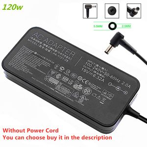 Adapter 19V 6.32A 120W 5.5*2,5 mm Lader Laptop Power Adapter voor ASUS PA112128 A15120P1A ADP120RH B ASUS N750 N500 G50 N53S N55
