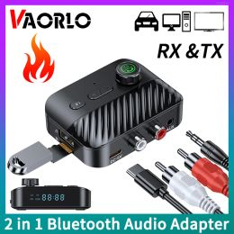 Adaptateur 2 en 1 émetteur de récepteur audio Bluetooth 3,5 mm AUX RCA TF / USB UDISK HIFI STÉRÉO MUSIQUE ADAPTATE