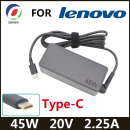 Adapter 20V 2.25A 45W Type USB C AC Laptoplader voor Lenovo Chromebook C330 00HM666 Series ThinkPad T480 Yoga 720S13IKB 720S13ARRARR